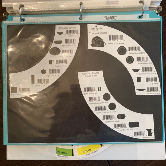 KATE SPADE | concord square fruit bowls - Picture 5 of 6